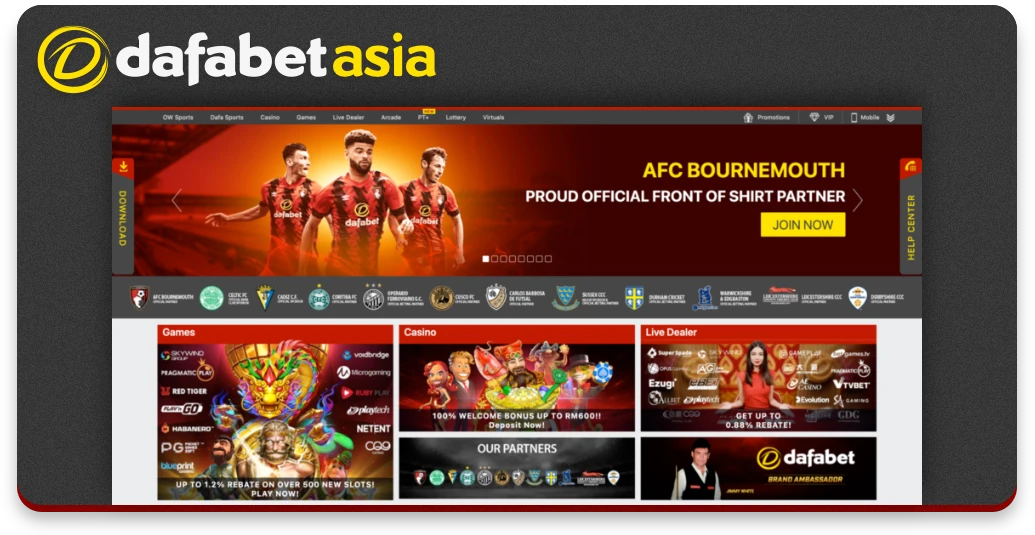 Detailed Information about betting company Dafabet