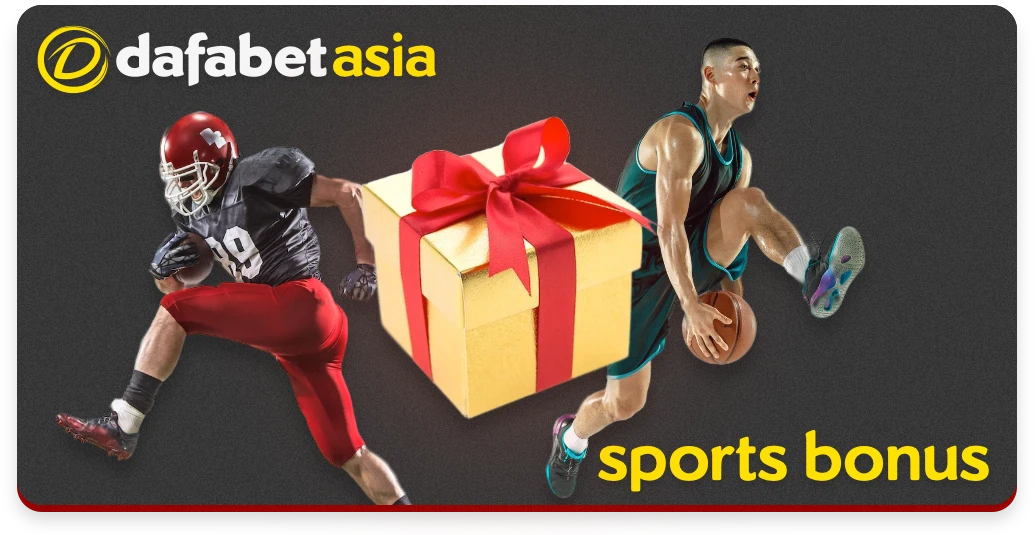 New Dafabet players get a sports bonus for their first deposit