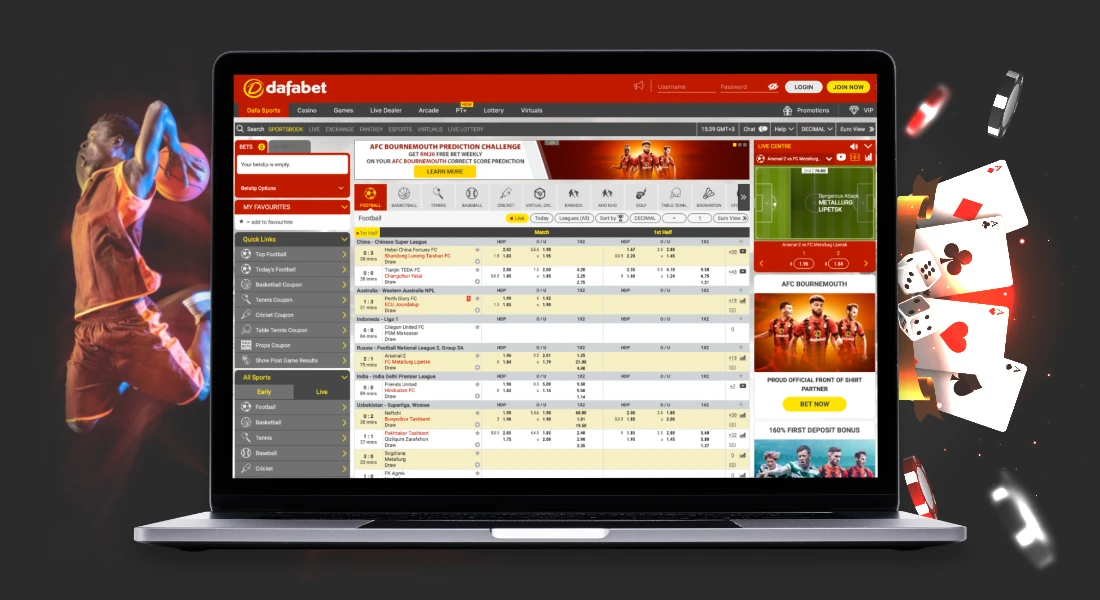 Official Dafabet India Sports Betting and Online Casino Site